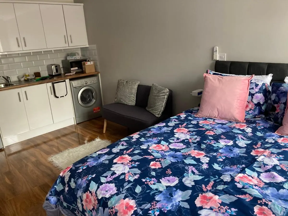 קארדיף Beechfield House Modern Studio Self-Contained Unit With Free Wifi And Parking And Kitchen Area 4M From City Centre And Castle דירה
